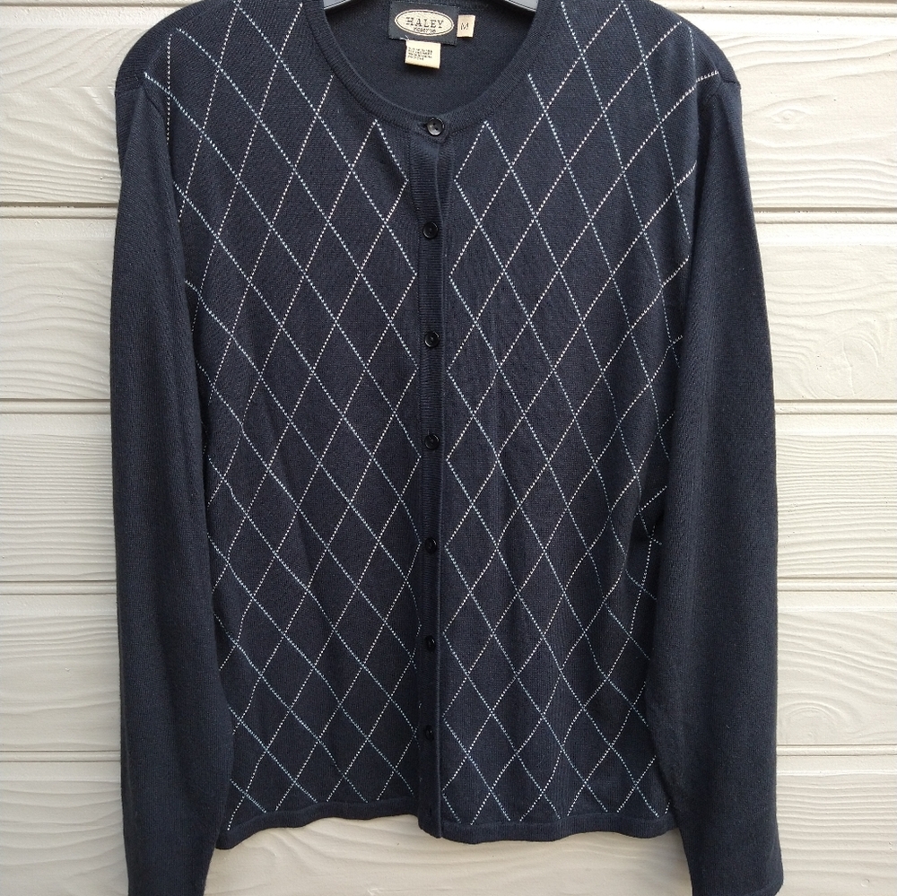 Haley silk/cashmere sweater.
